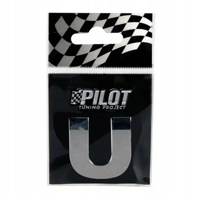 Literka 3D 28mm U Nowość