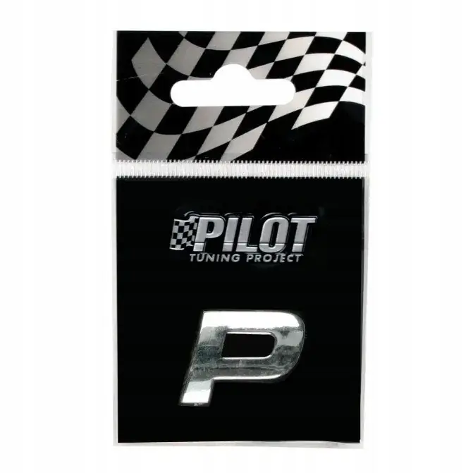 Literka 3D 18mm P Tylko dziś