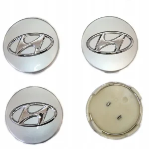Oferta Dekielek kołpaki 61mm hyundai dekle dekielki znaczki 61mm srebrne