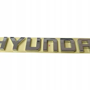 EMBLEMAT ZNACZEK LOGO NAPIS HYUNDAI IX20 IX35 SANTA FE KONA SREBRNY POŁYSK Popularny