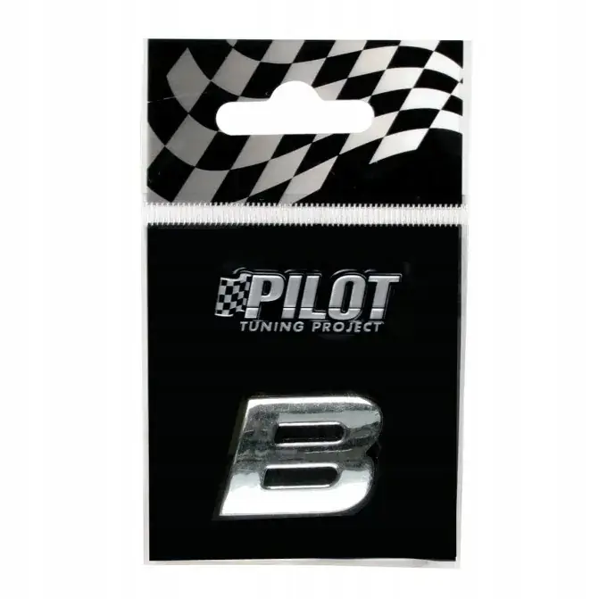 Literka 3D 18mm B Promocja