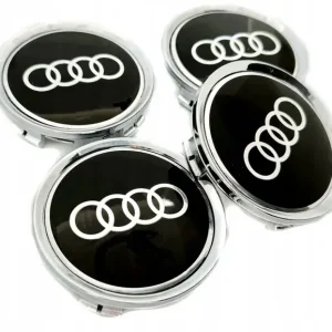 4x Dekielki Audi 75 mm / 71 mm kapsle do felg Mercedes Rial MAM Carmani Oryginalny