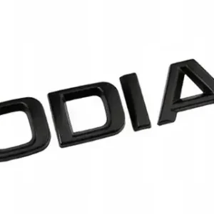 EMBLEMAT LOGO NAPIS DO SKODA KODIAQ CZARNY POŁYSK Ekspresowa dostawa
