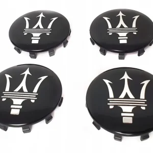 Autentyczny Dekielek MASERATI KOŁPACZKI 59MM 59 mm MASERATI ZNACZKI DEKLE