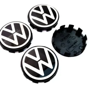 Zamów teraz VW VOLKSWAGEN DEKIELKI KAPSLE ZNACZKI DO ALUFELG ATT 56mm/53mm