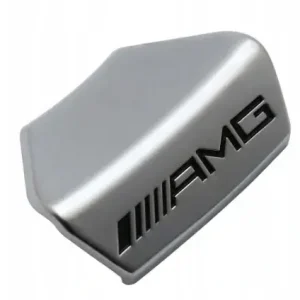 MERCEDES BENZ AMG EMBLEMAT ZNACZEK LOGO W KIEROWNICĘ NA KIEROWNICĘ SREBRNY Rabat