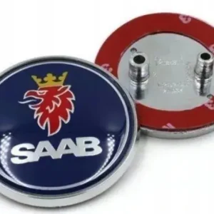 Premium EMBLEMAT LOGO ZNACZEK SAAB 68mm KLAPA TYŁU