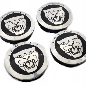 Dekielek dekielki dekle kołpaczki alufelg 56mm/ 52mm Jaguar kapsle znaczki Kup teraz