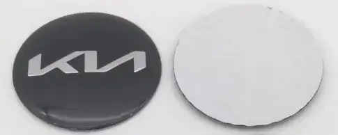KIA NAKLEJKA NAKLEJKI EMBLEMAT LOGO ZNACZKI NA KOŁPAKI DEKIELKI 56mm Popularny