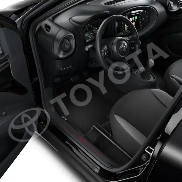 Dywaniki welurowe 520gr czarne Kup teraz