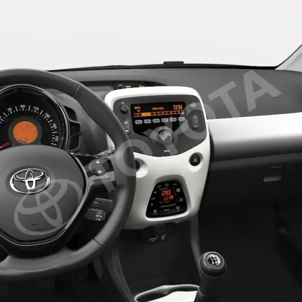 Zamów teraz Nakładka na konsolę - 068 White - Auto A/C