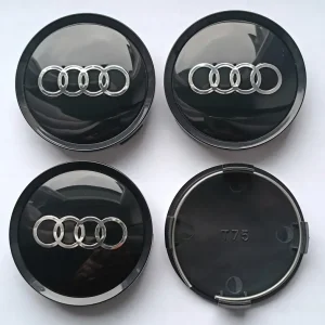 Darmowa dostawa 4x Dekielki Audi 75/71 mm kapsle do felg Mercedes Carmani Dezent Rial MAM