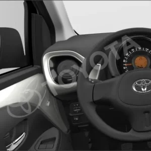 Premium Pierścień ozdobny deski rozdzielczej - lewy - 211 Midnight Black