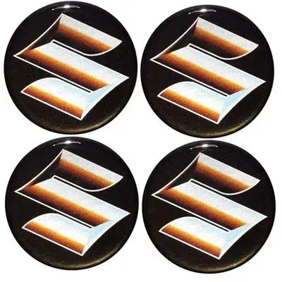 Naklejki na kołpaki emblemat SUZUKI 65mm czar sil Popularny