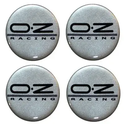 Naklejki na kołpaki emblemat OZ sreb-cza 60mm sil Nowość