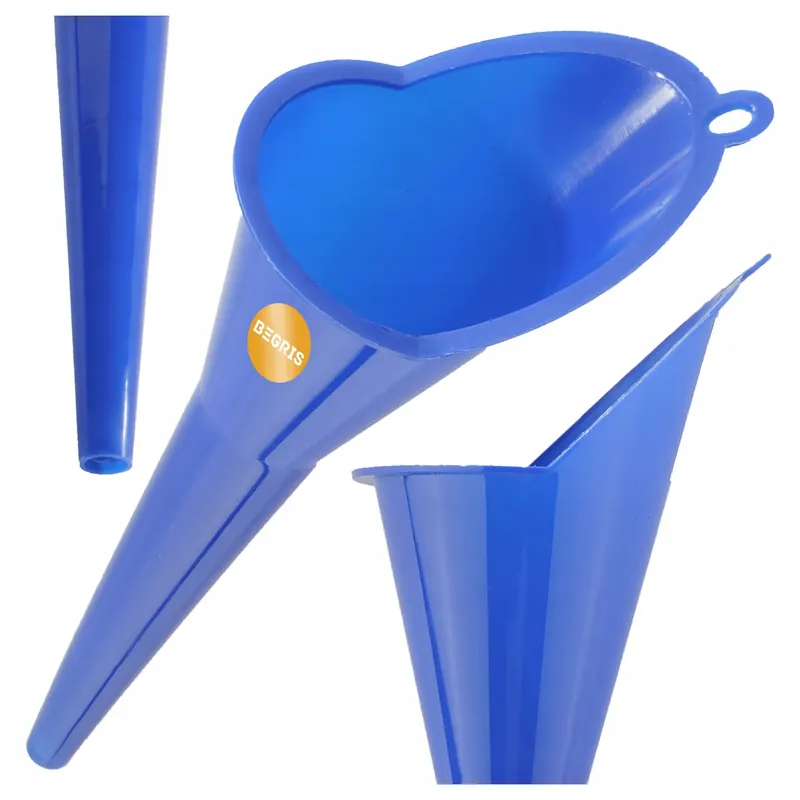 LEJEK 29 CM DO PALIWA OLEJU PŁYNÓW PLASTIKOWY UNIWERSALNY SKOŚNY DŁUGI Tani