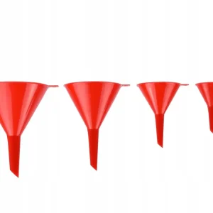 Zestaw Lejków 4 Szt. 52 76 100 120 Mm Uniwersalne Warsztatowe Tani