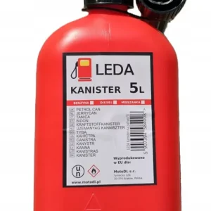 Premium KANISTER NA PALIWO ATEST CZERWONY Z PODZIAŁKĄ 5L