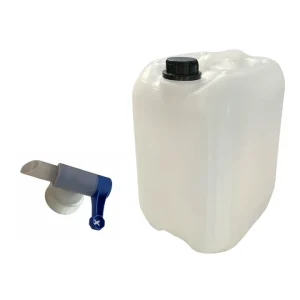 Promocja KANISTER Z KRANIKIEM ZBIORNIK BANIAK NA WODĘ PITNĄ NAPOJE 10L ATEST POJEMNI