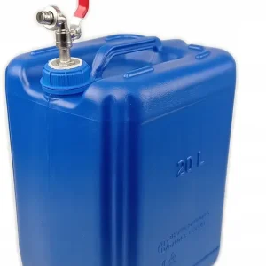 Pojemnik na Wodę z Kranikiem 20L Bańka Zbiornik SOLIDNY Kanister Plastikowy Niska cena