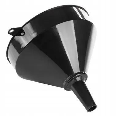 Zamów teraz Lejek Do Paliwa Z Sitkiem 25cm - Duży Plastikowy Do Samochodu i Maszyn