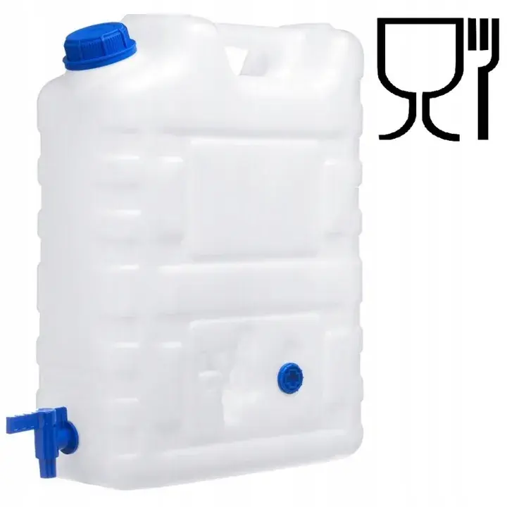 Popularny KANISTER ZBIORNIK BANIAK NA WODĘ NAPOJE 20L ATEST BAŃKA POJEMNIK 2024r.