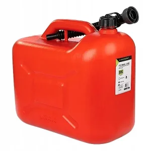 Kanister plastikowy na paliwo, 20L, czerwony Wyprzedaż