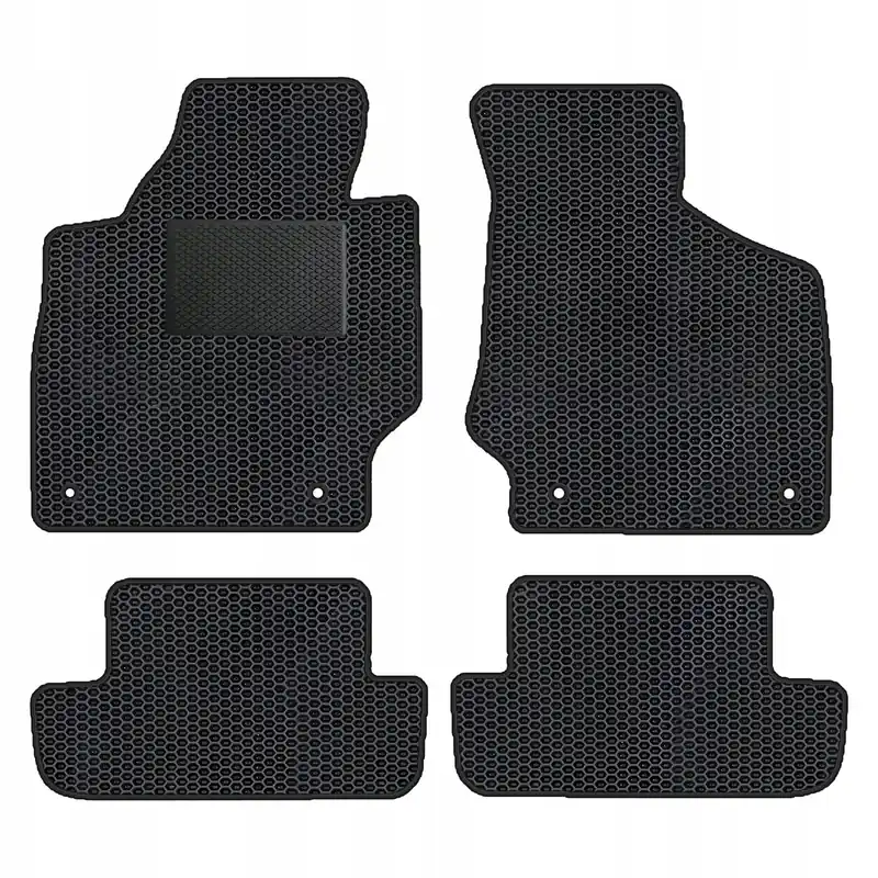 Tani Dywaniki samochodowe Gumowe EVA Podnóżek do Audi TT II 8J Coupe 2006-2014