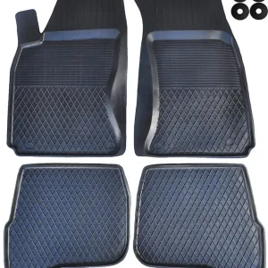 VW PASSAT B5 (1996-2005) DYWANIKI GUMOWE KORYTKOWE KORYTKA CZARNE 4szt Ekspresowa dostawa