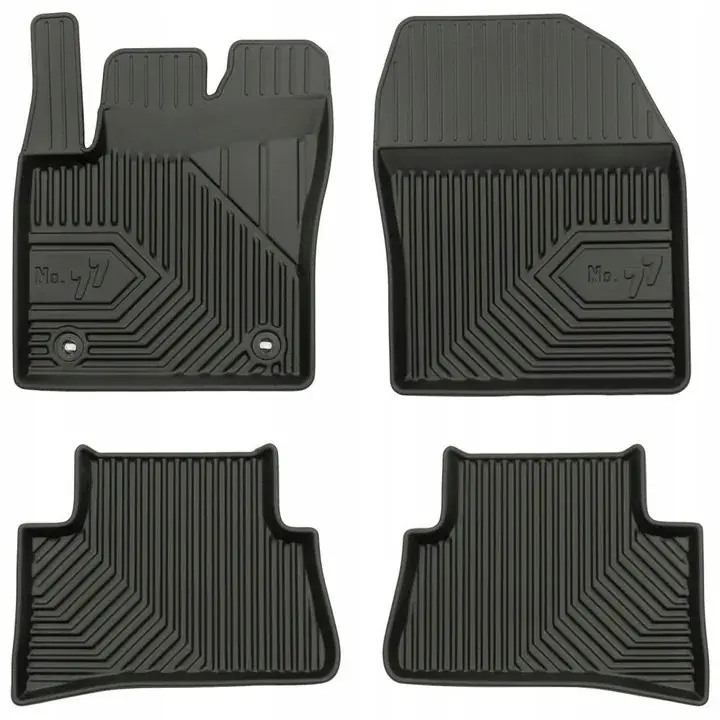 Tani TOYOTA C-HR 2 od 2023- DYWANIKI GUMOWE KORYTKA 77