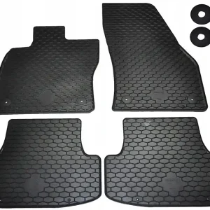 Darmowa dostawa Dywaniki Samochodowe Gumowe VW T-Roc (2017-) Oryginalne Bezzapachowe 4szt