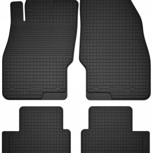 Zwrot pieniędzy DYWANIKI SAMOCHODOWE GUMOWE CZARNE - Korytkowe rant 2CM KOMPLET