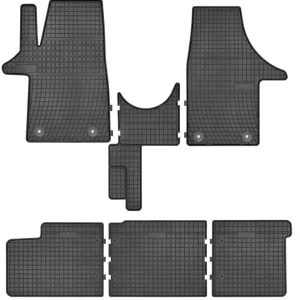 Bezpieczna płatność dywaniki gumowe do Volkswagen Transporter T5 6 osobowy. 2003-2015