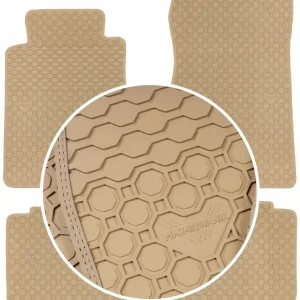 Mercedes C-klasa W201 1982-1993 Dywaniki BEŻOWE Premium