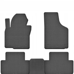 Dywaniki gumowe do VW Volkswagen Touran II TUNEL CZARNE NA WYMIAR DO AUTA Wyprzedaż
