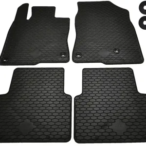 Najlepsza cena Dywaniki gumowe do Honda CIVIC X (2017-) bezzapachowe + stopery ORYGINALNE