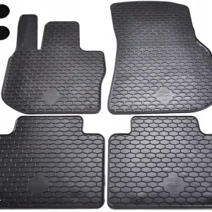Dywaniki gumowe BMW X3 G01 (18-) X4 G02 (18-)+RZEPY ORYGINALNE bezzapachowe Nowość