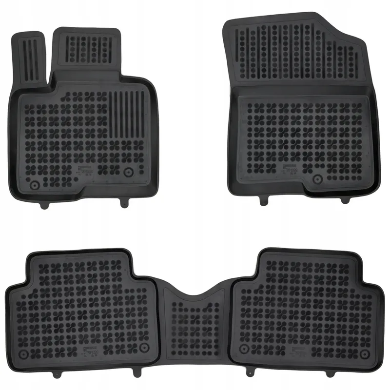 Dywaniki gumowe Kia Sorento IV od 2020 7 osobowy (złożony 3 rząd siedzeń) Oryginalny