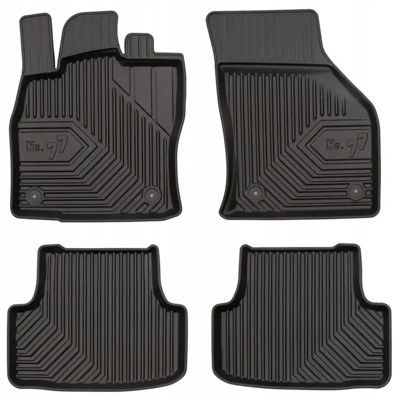 Promocja Dywaniki samochodowe gumowe No.77 do Volkswagen Golf VII 2012-2020