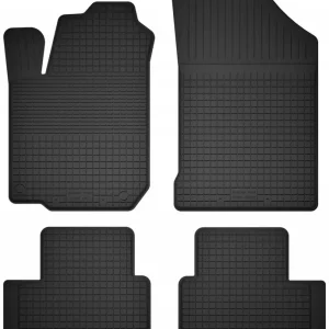 DYWANIKI SAMOCHODOWE GUMOWE CZARNE - Korytkowe rant 2CM KOMPLET Najlepsza cena