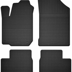 DYWANIKI SAMOCHODOWE GUMOWE CZARNE - Korytkowe rant 2CM KOMPLET Oferta