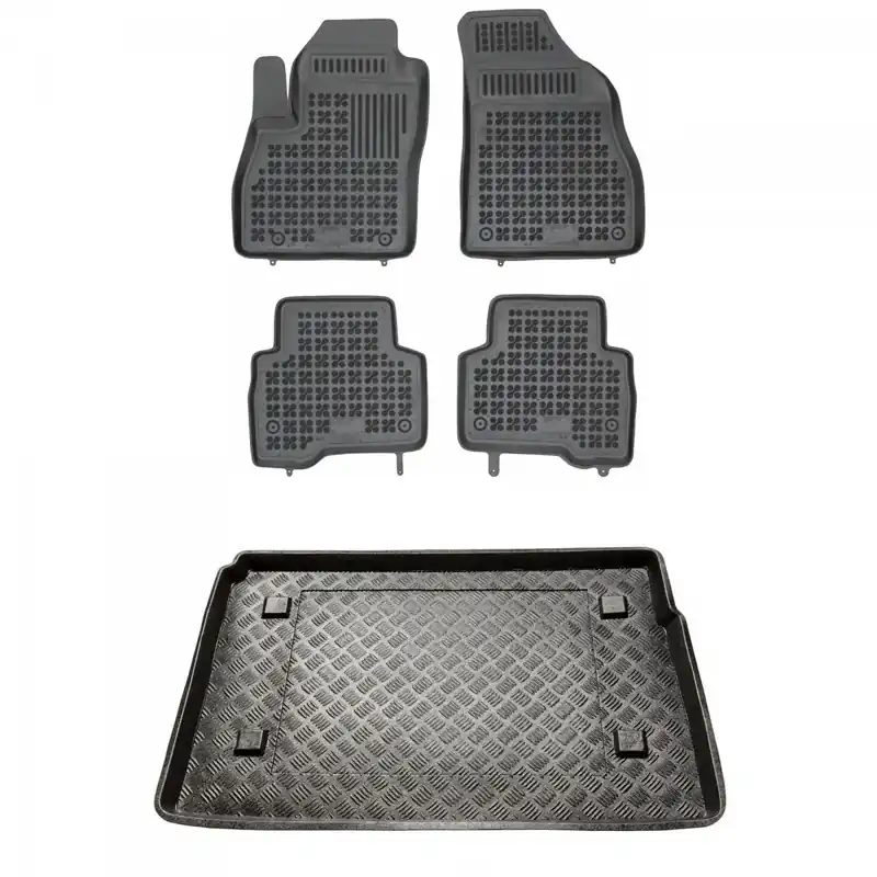 Autentyczny Zestaw dywaniki i mata korytka Citroen Nemo 2008-2017 Kombi 5 osobowy