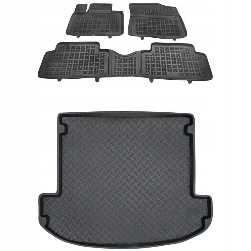 Szybka dostawa Zestaw dywaniki i mata korytka Kia Sorento IV od 2020 7 osobowy + Stopery