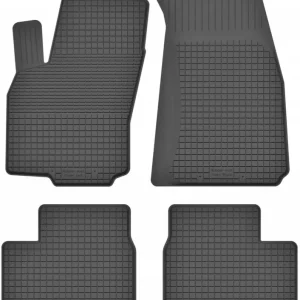 DYWANIKI SAMOCHODOWE GUMOWE CZARNE - Korytkowe rant 2CM KOMPLET Kup teraz
