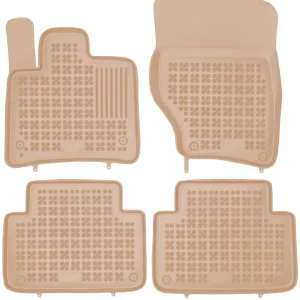 Audi Q7 I SUV 2005-2015 Gumowe do auta BEŻOWE Szybka dostawa