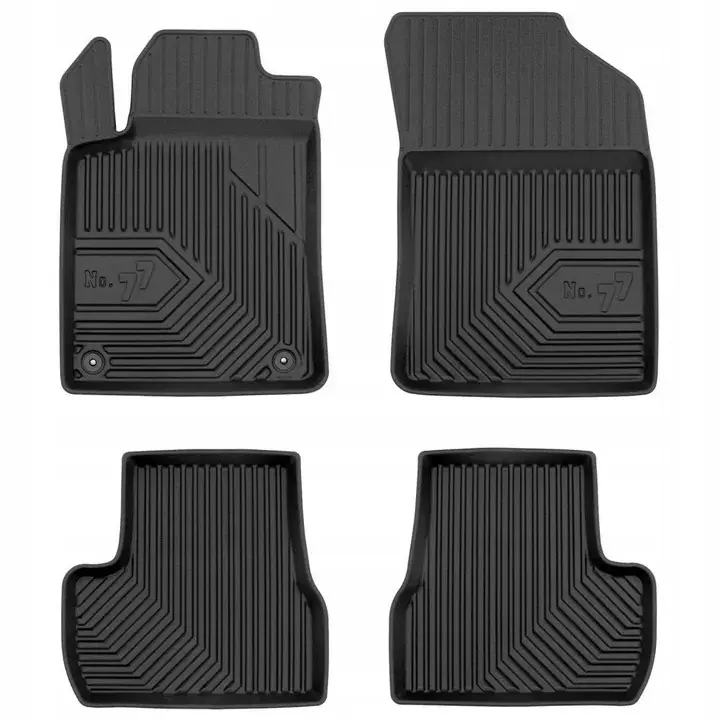 Darmowa dostawa CITROEN C3 II 2009-2016 DYWANIKI GUMOWE KORYTKA 77