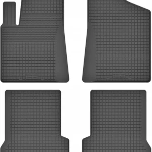 Kup teraz DYWANIKI SAMOCHODOWE GUMOWE CZARNE - Korytkowe rant 2CM KOMPLET