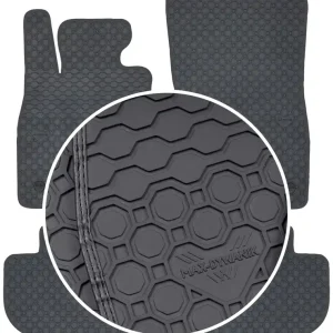 Wysoka jakość BMW 6 F06 Gran Coupe 11-19 Dywaniki CZARNE