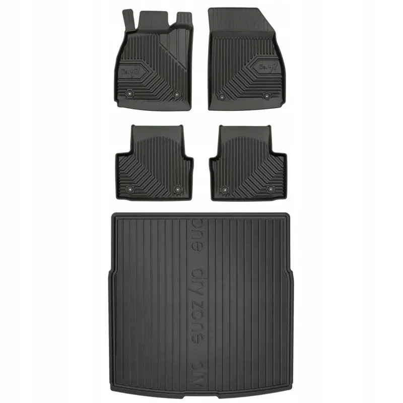 Ostatnia szansa Gumowy zestaw dywaniki i mata korytka do Opel Insignia A 2008-2017 Kombi