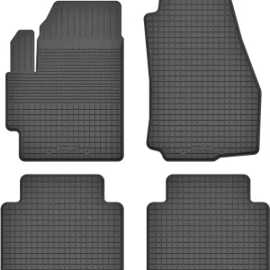 Wysoka jakość Honda Jazz II (2002-2008) DYWANIKI GUMOWE CZARNE DYWANIKI NA WYMIAR